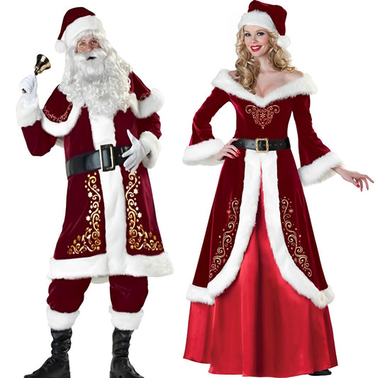 Santa princess costume Christmas dress