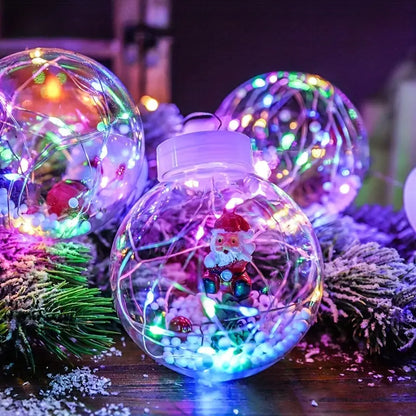 LED Christmas Hanging Sphere Lights