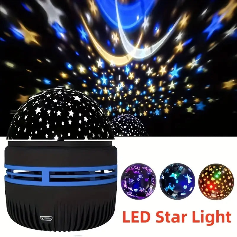 Christmas Presents, 16-Pattern USB Powered LED Christmas Projection Light