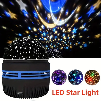 Christmas Presents, 16-Pattern USB Powered LED Christmas Projection Light