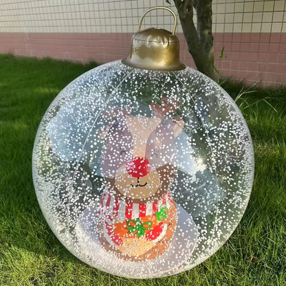 24-Inch Inflatable Christmas Decor Ball