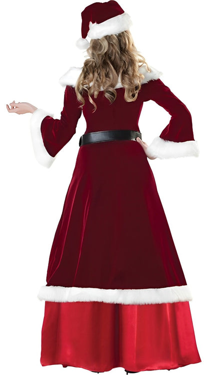 Santa princess costume Christmas dress