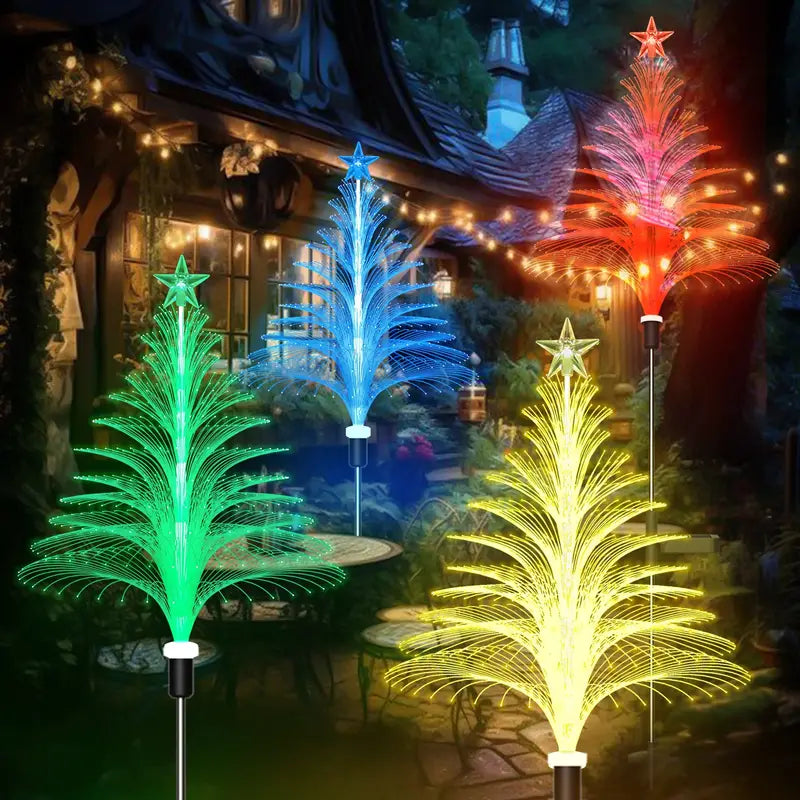 Christmas Decorations Outdoor Halloween Decor Christmas Tree Solar Garden Lights