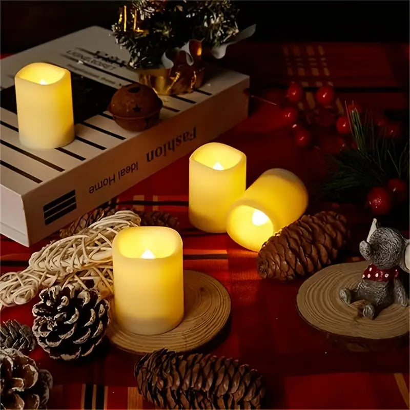 12 Pack Flameless Candles, Battery Operated