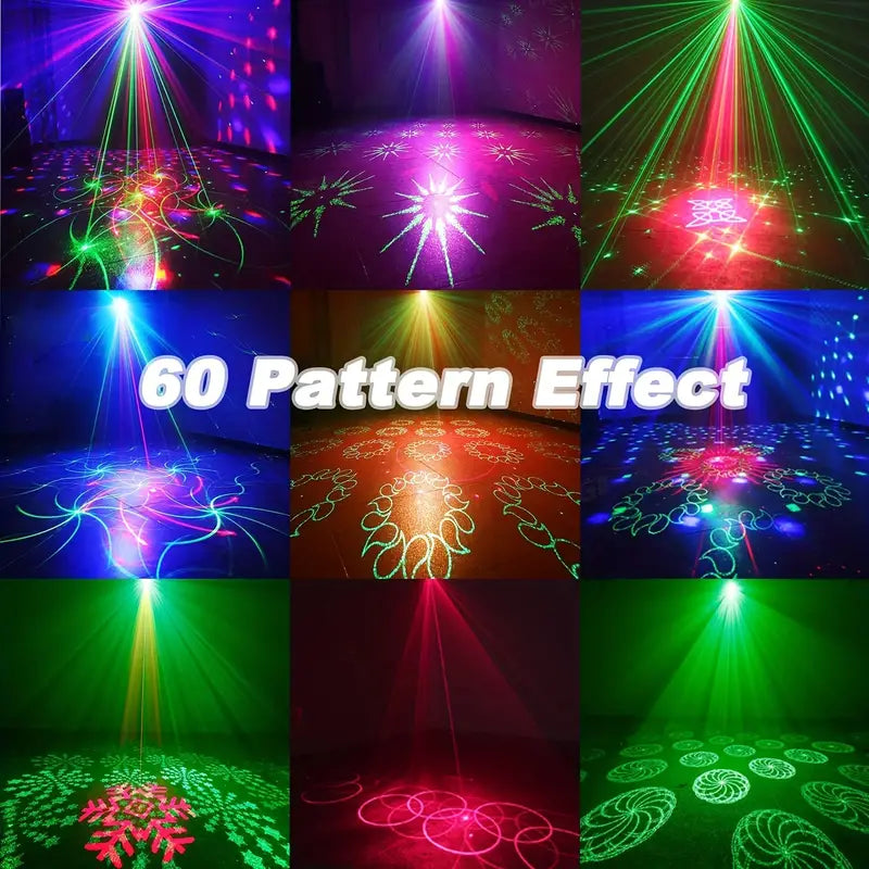 Dynamic USB Party Lights: Remote-Controlled, Sound-Activated Patterns for Events & Decor