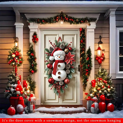 Christmas Door Cover Banner, Polyester