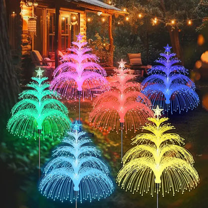 Christmas Decorations Outdoor Halloween Decor Christmas Tree Solar Garden Lights