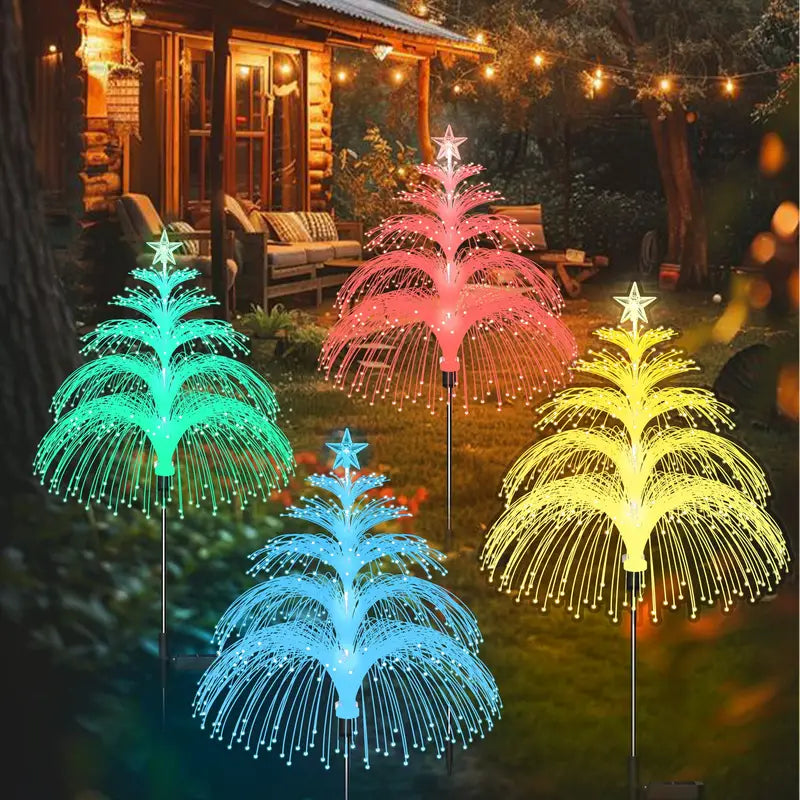 Christmas Decorations Outdoor Halloween Decor Christmas Tree Solar Garden Lights