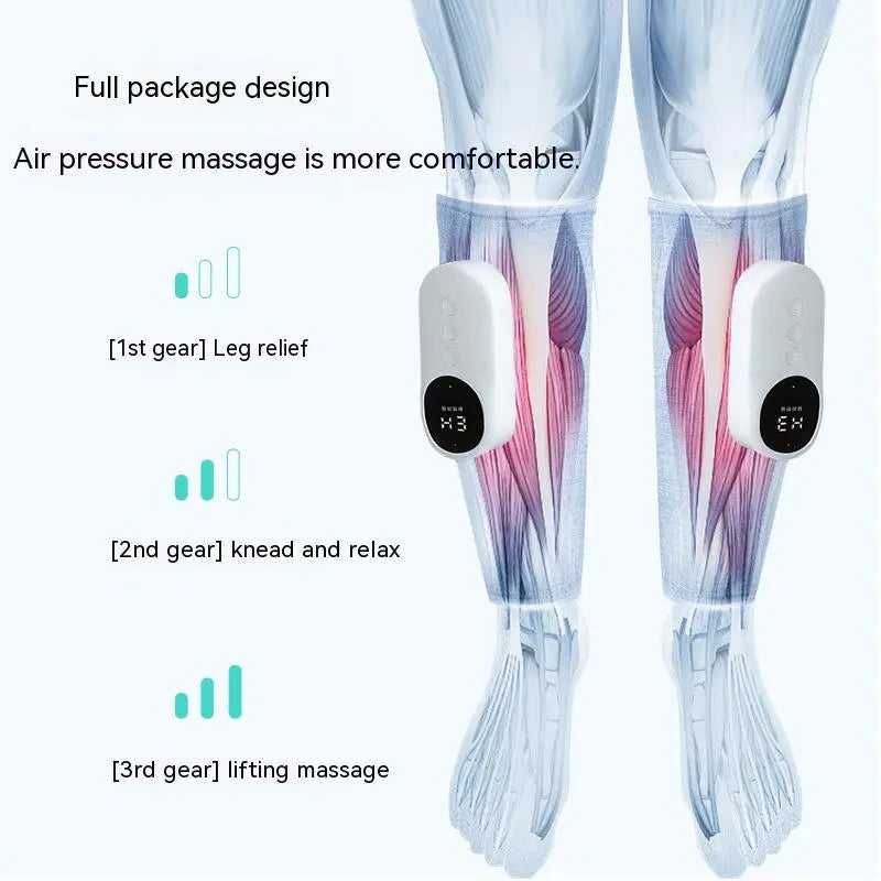 3-in-1 Leg Massager - Foot & Leg Pain Relief in Just 15 Minutes a Day