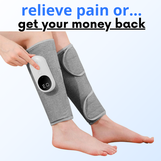 Quick Pain Relief Massager in use