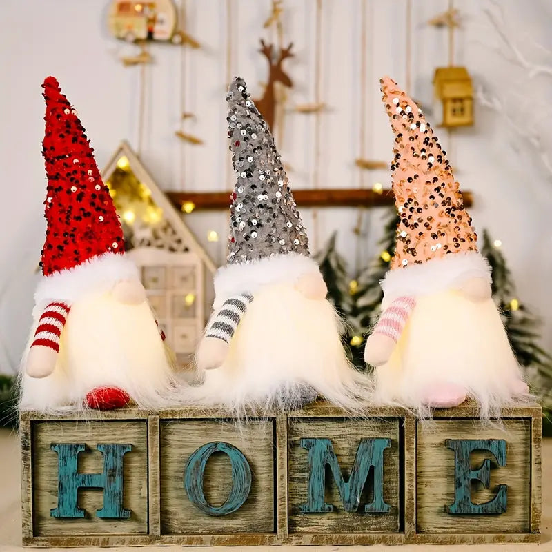 3pcs Home Decor Gnomes, High-Quality Cute Gnome Suitable for Room, Office, Liveroom, Bedroom Decor, Special Gifts for Man or Women