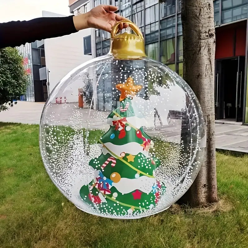 24-Inch Inflatable Christmas Decor Ball