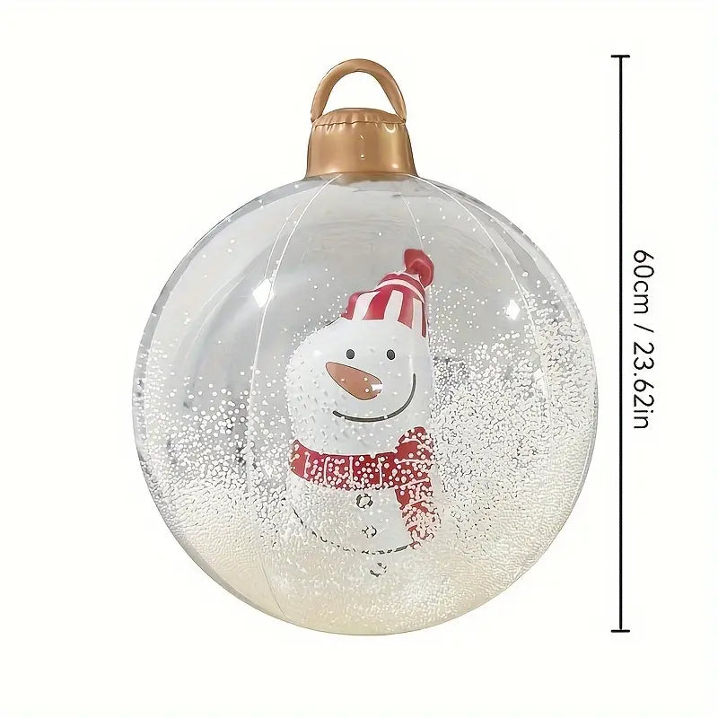 24-Inch Inflatable Christmas Decor Ball