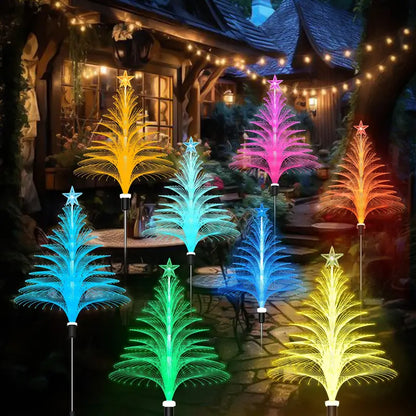 Christmas Decorations Outdoor Halloween Decor Christmas Tree Solar Garden Lights