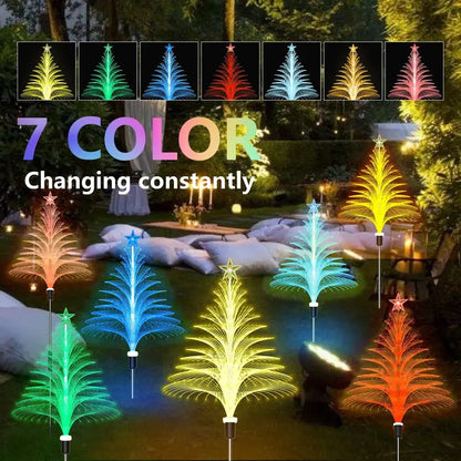 Christmas Decorations Outdoor Halloween Decor Christmas Tree Solar Garden Lights