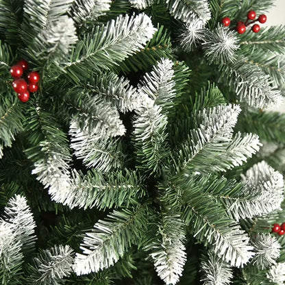 Christmas tree, high quality artificial pine with red berries