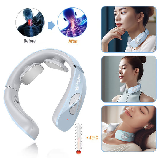 Electric Neck Massager, Stimulator Pain Relief Heating Function